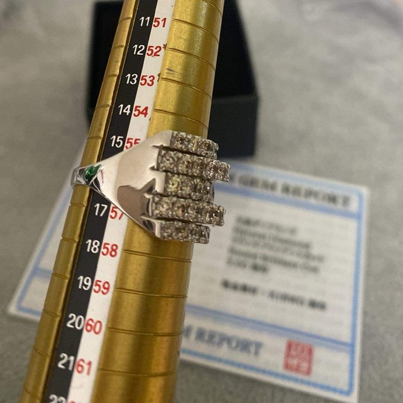 💎 Natural Diamond 3 carat round brilliant cut with certificate - Picture 3 of 3